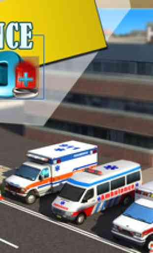 Ambulance Rescue Simulator 3D - Patients Hospital Delivery Sim 4