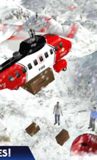 Ambulance Storm Helicopter Pilot Rescue Flight 3D 1