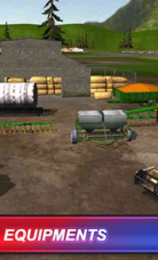 American Farm Simulator:Diesel Truck Harvest Crop 1