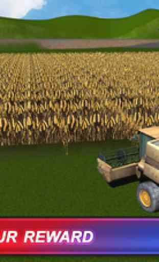 American Farm Simulator:Diesel Truck Harvest Crop 3