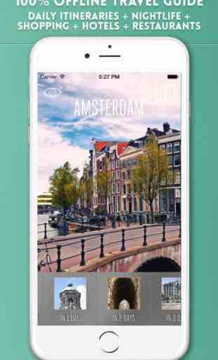 Amsterdam City Guide & Offline Travel Map 1