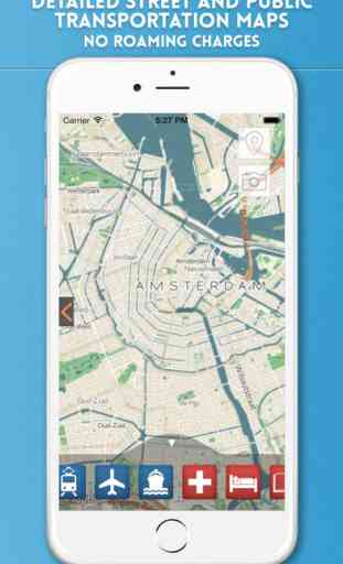 Amsterdam City Guide & Offline Travel Map 4