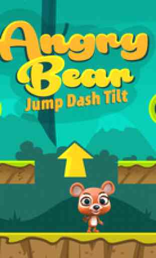 Angry Bear – Bears vs. Rabbits Running & Jumping Game 1