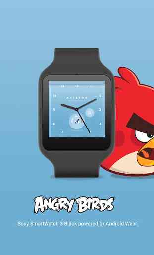 Angry Birds Aviator Watch Face 1