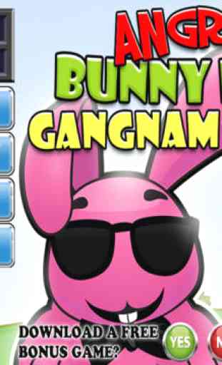 Angry Bunny Run Gangnam Style-FREE Ninja Escape 4