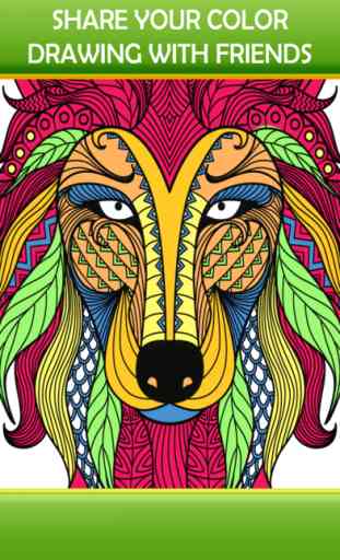 Animal Art Designs - Zen Therapy Adult Coloring Book 1