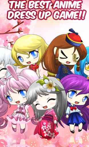 Anime Avatar Girls Free Dress-Up Games For Kids 1
