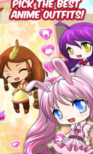 Anime Avatar Girls Free Dress-Up Games For Kids 2