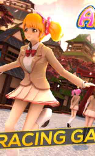 Anime Girl Run: Pure Japanese Kawaii Fantasy Manga 1