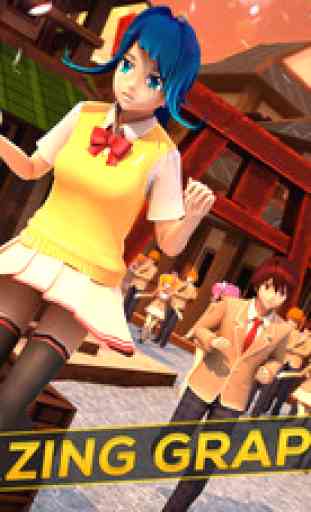 Anime Girl Run: Pure Japanese Kawaii Fantasy Manga 2