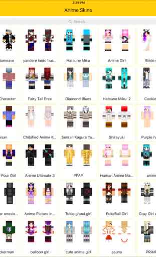 Anime Skins - Skins for Minecraft PE & PC Edition 4