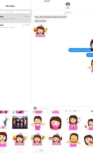 Anna – Sassy Emoji Stickers for Women on iMessage 3