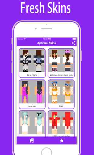 Aphmau Skins App for Minecraft PE 1