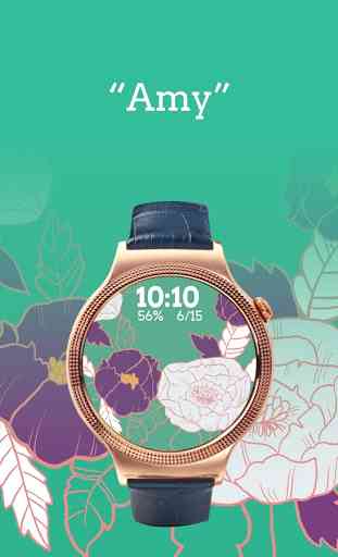 Floral Watch Face 2