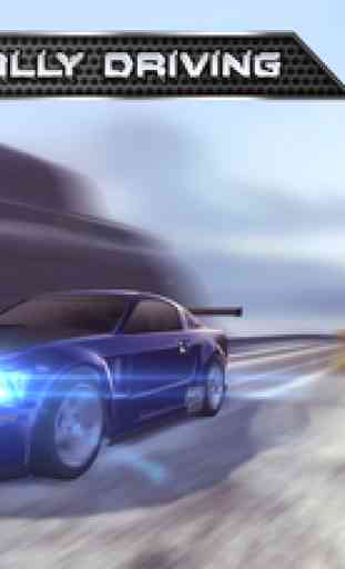 Arctic Ridge Frost Racing : 3D Real Action of Accelerated Drift Car Racer Lite 1