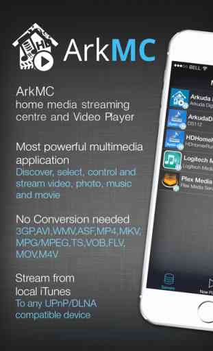 ArkMC Pro UPnP media streaming server and wireless HD video player 1