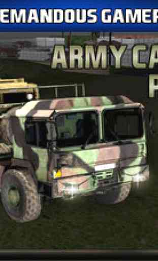 Army Cargo Trucks Parking 3D – Extended Military Tactical vehicles Driving Test 1