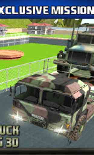 Army Cargo Trucks Parking 3D – Extended Military Tactical vehicles Driving Test 2