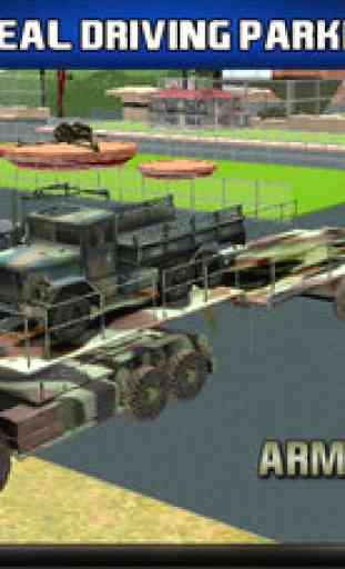 Army Cargo Trucks Parking 3D – Extended Military Tactical vehicles Driving Test 3