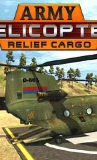 Army Helicopter Relief Cargo Simulator – 3D Commando Apache pilot simulation game 1