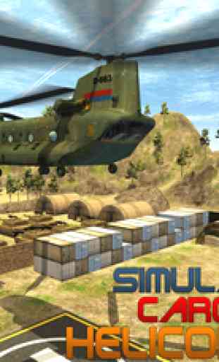Army Helicopter Relief Cargo Simulator – 3D Commando Apache pilot simulation game 3