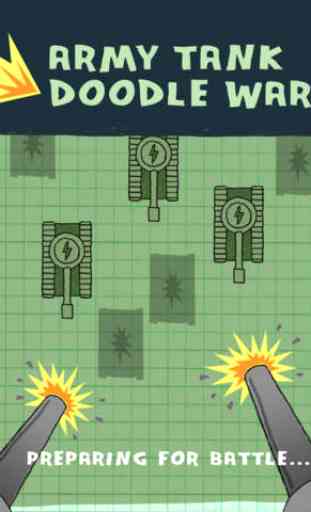 Army Tank Doodle War - A Super Fun Defense Cartoon Battle Free Game 1