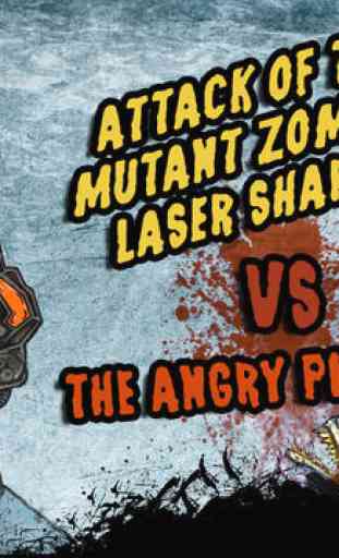 Attack Of The Mutant Zombie Laser Shark Lite vs The Angry Piranha (From Outer Space!) 4