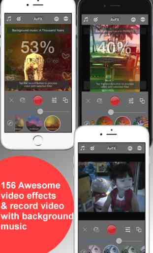 AvFX - awesome video effect, editor & background music edit for Instagram, Facebook, Youtube, Vine 1