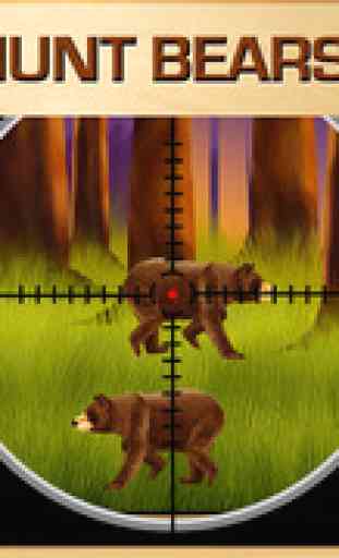 Awesome Bear Hunter Shooting Game With Cool Sniper Hunting Games For Boys FREE 3