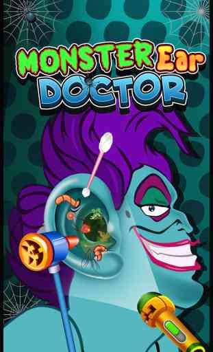 Awesome Demon Ear Doctor Office - Virtual Monster Ear Care Surgery & Makeover Games for Kids 3