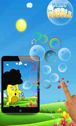 Baby Bubble Blower -  Kids Fun game to make soap bubbles and count popper 1