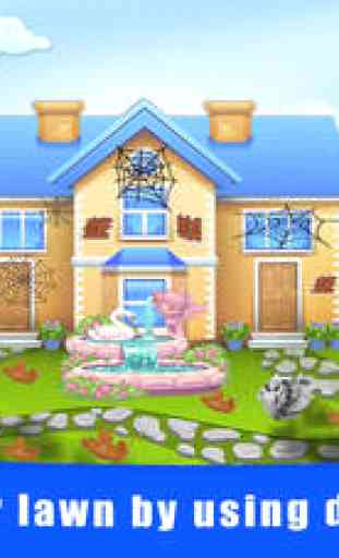 Baby Doll House Cleaning and Decoration - Free Fun Games For Kids, Boys and Girls 3