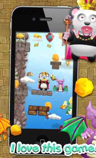 Baby Panda Bears Battle of The Gold Rush Kingdom HD - A Castle Jump Edition FREE Game! 2