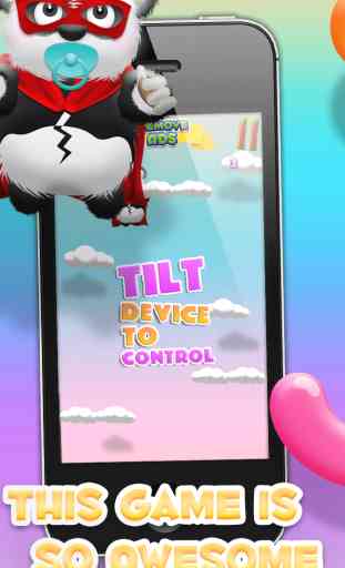 Baby Panda Bears Candy Rain HD -  Fun Cloud Jumping Edition FREE Game! 1