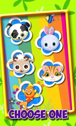Baby pet face art – Animal beauty decor & painting free game for girls & kids 2