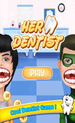 Bad Teeth Doctor and Hero Dentist Office - Help Celebrity with your little hand 3