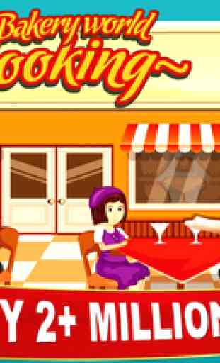 Bakery World Cooking Maker - Super-Star Chef Donut & Cup-Cake Kitchen Cafe Story Game 3
