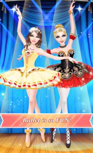 Ballet Sisters - Ballerina Fashion: Dancing Beauty Spa, Makeover, Dressup Game for Girls 2
