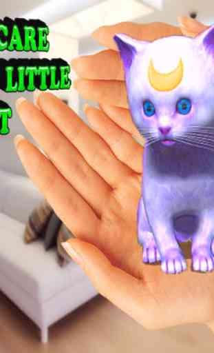 AR Virtual Pet - 3D kitten augmented reality simulator 4