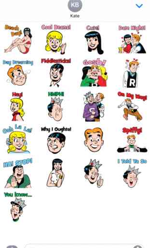 Archie Comics Stickers 2
