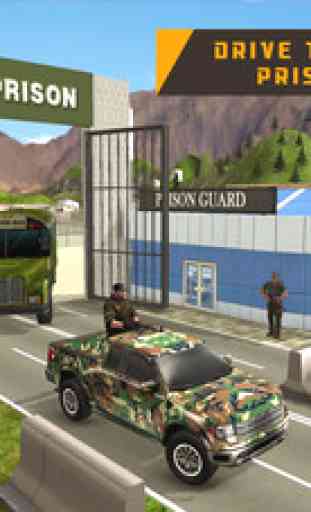 Army Prisoner Transport Simulator – Military Bus 3
