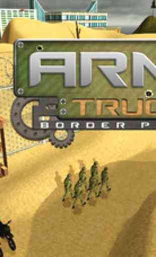 Army Truck Border Patrol – Drive military vehicle to arrest criminals 3