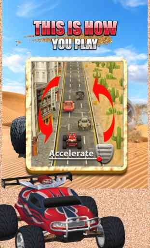 ATV 3D Action Car Desert Traffic Racer Racing Game 4