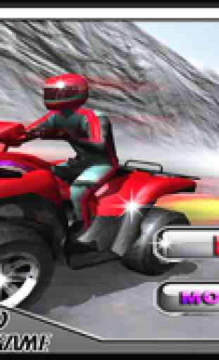 ATV Quadbike Frozen Highway - NOS Boosted Winter Racing 1