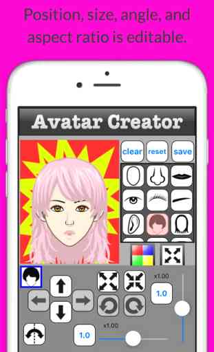 Avatar Creator -You can make face/portrait very easily!! 2
