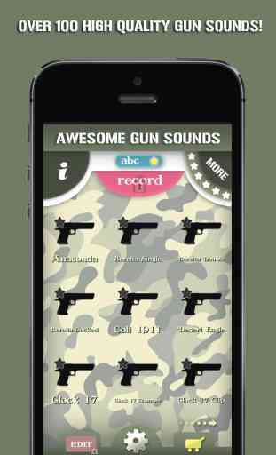 Awesome Gun Sounds: AK47, Colt, Glock, Beretta, Remington 1
