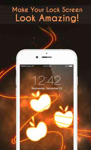 Awesome Live Glow Wallpapers & Backgrounds for Custom Lock Screen Themes 2