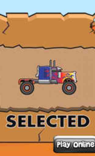 Awesome Offroad Monster Truck Legends - Racing in Sahara Desert 2
