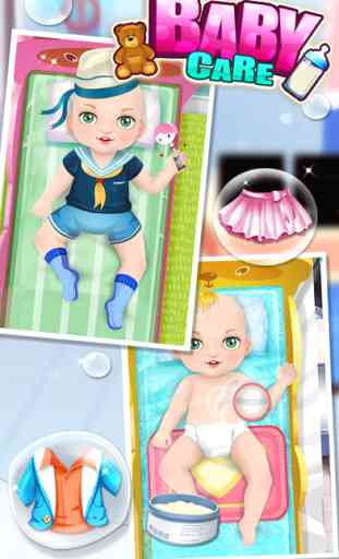Baby Care & Baby Hospital - Kids games 3