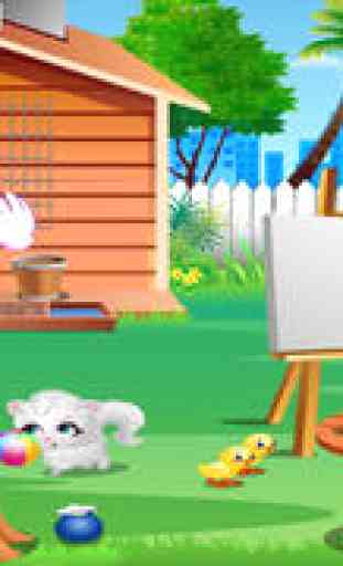 Baby Easter Day Fun : Paint & Dress up & Pet Makeover 1